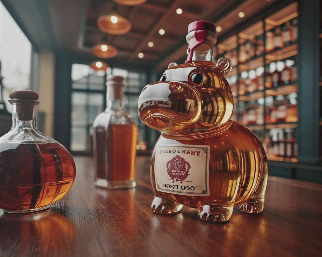Botellas de whisky  Hippo