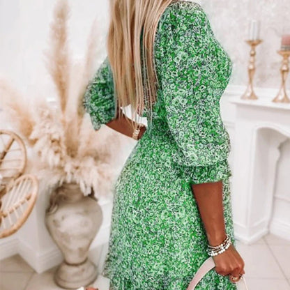 Sunna | Robe Florale Élegante
