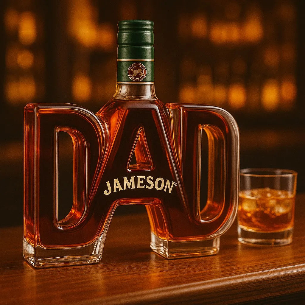 Botellas de whisky Jack Daniel's Papá