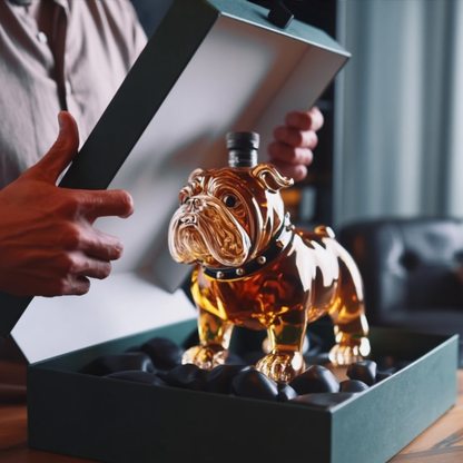 Bouteilles de whisky Bulldog