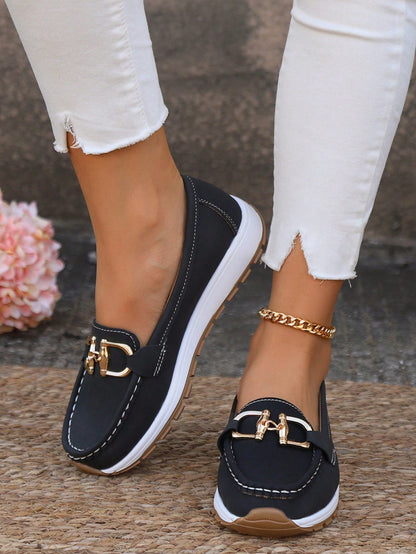 Ellie - Mocassins plats à boucle