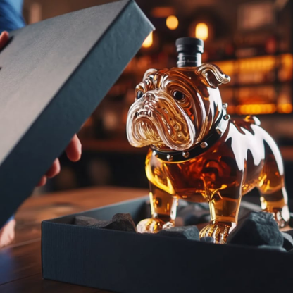 Bouteilles de whisky Bulldog