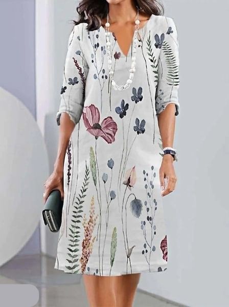 Eleanor | Robe Florale Superposée