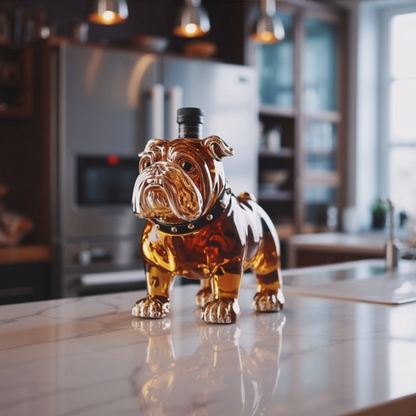 Bouteilles de whisky Bulldog