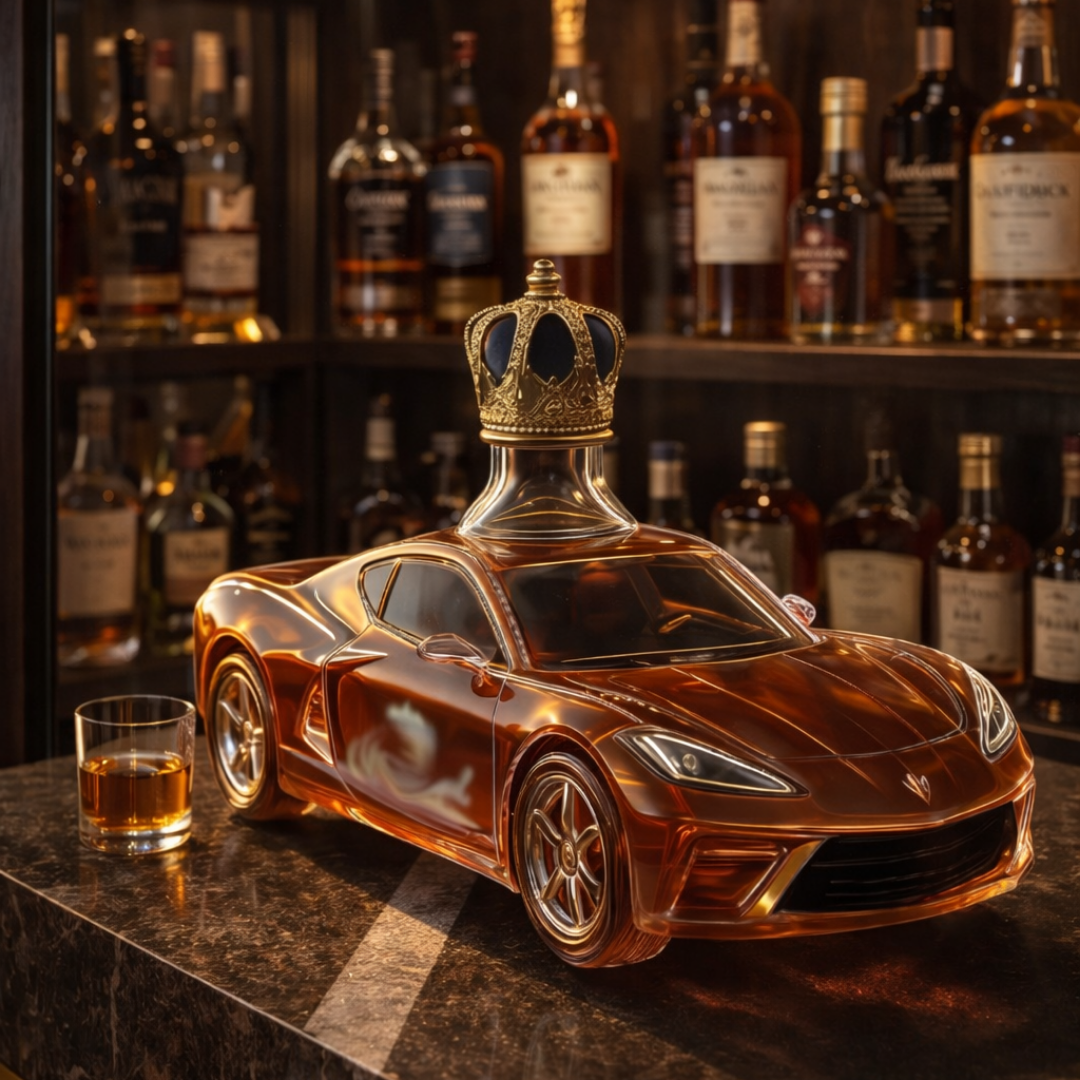 Botella de whisky Corvette