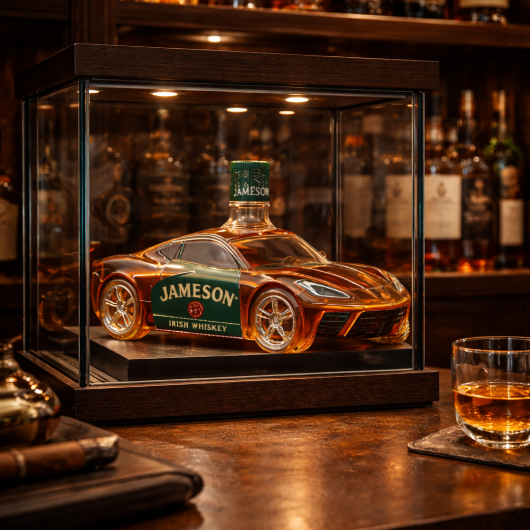 Botella de whisky Corvette