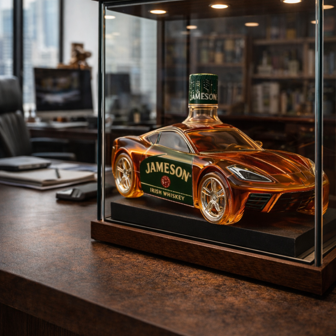 Botella de whisky Corvette