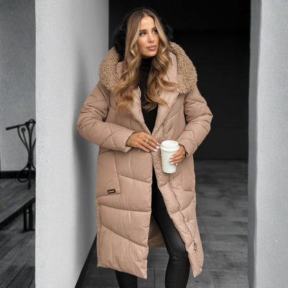 Élise | Manteau d'Hiver Matelassé