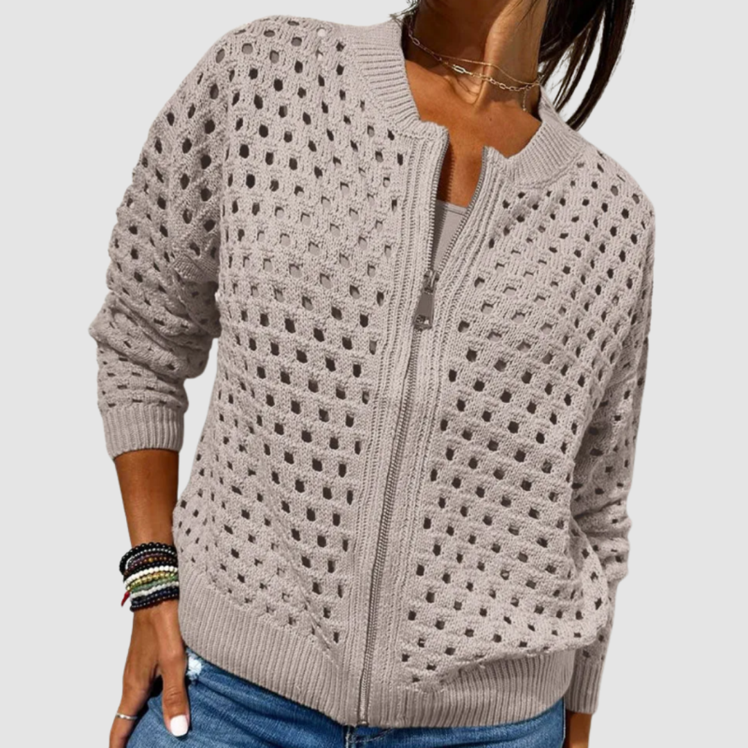 Desiree | Cardigan en maille haut de gamme