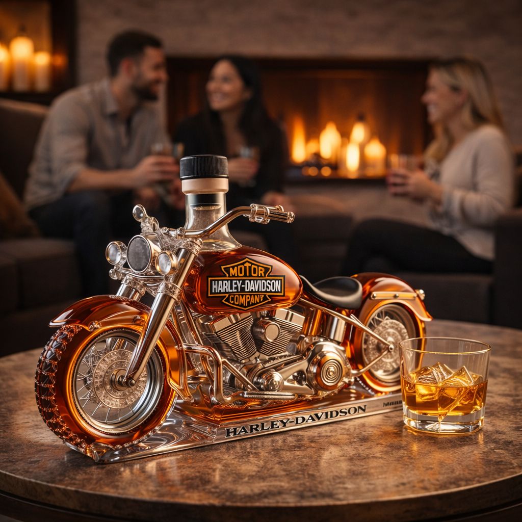 Bouteille de whisky Moto