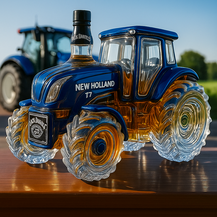 Bouteille de whisky New Holland Tractor