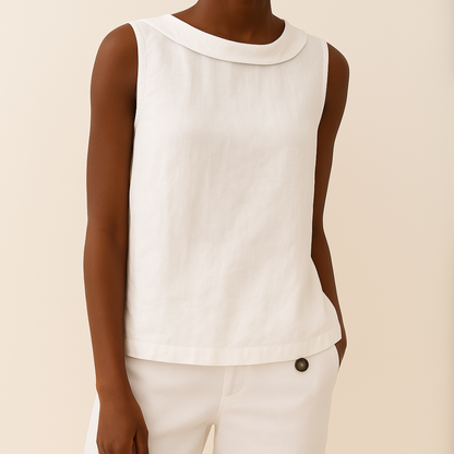 Anette | Blouse sans manches de haute qualité
