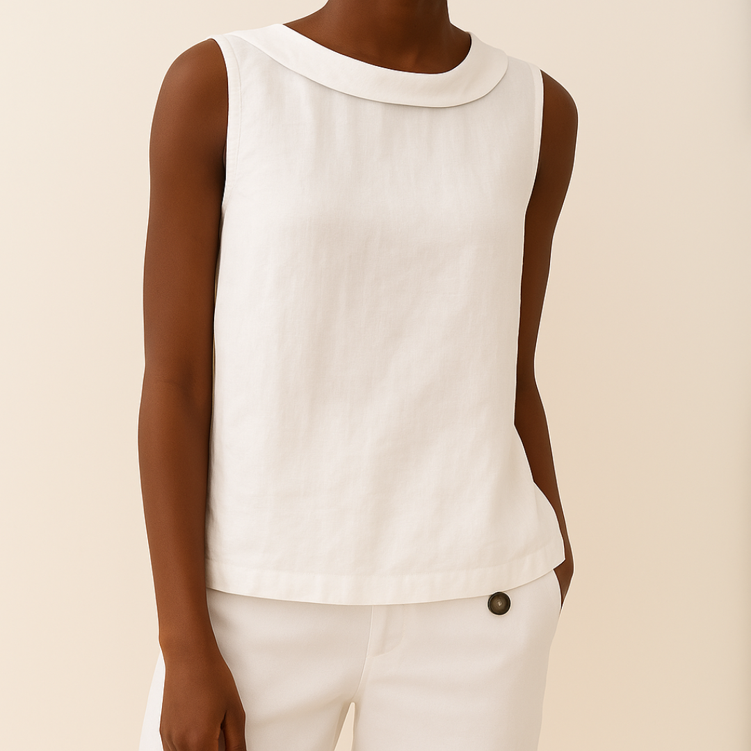 Anette | Blouse sans manches de haute qualité
