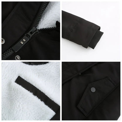 Colette | Manteau d'hiver matelassé et douillet avec capuche