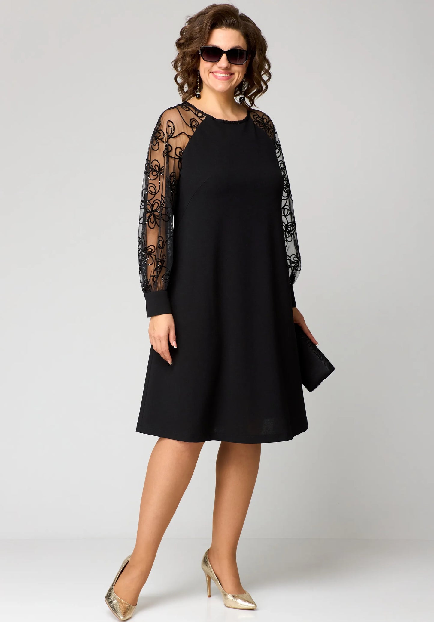 Edyth | Robe Élegante en Dentelle