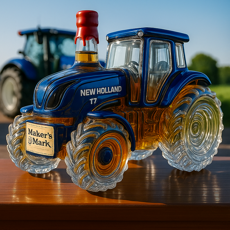 Bouteille de whisky New Holland Tractor