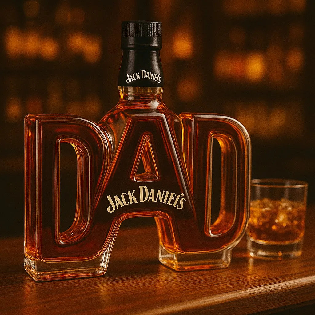 Botellas de whisky Jack Daniel's Papá