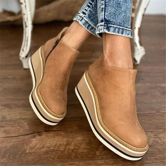 Bottes en Cuir Élégantes Slim-Fit