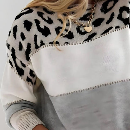 Maison Valmont | Pull Léopard Élégance