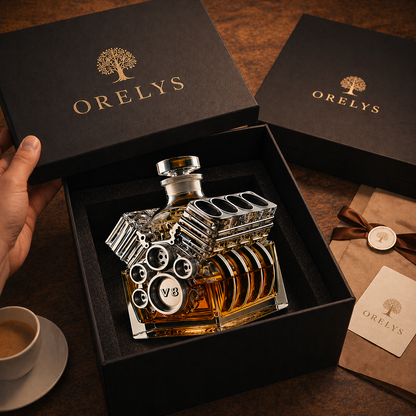 Botella de whisky V8