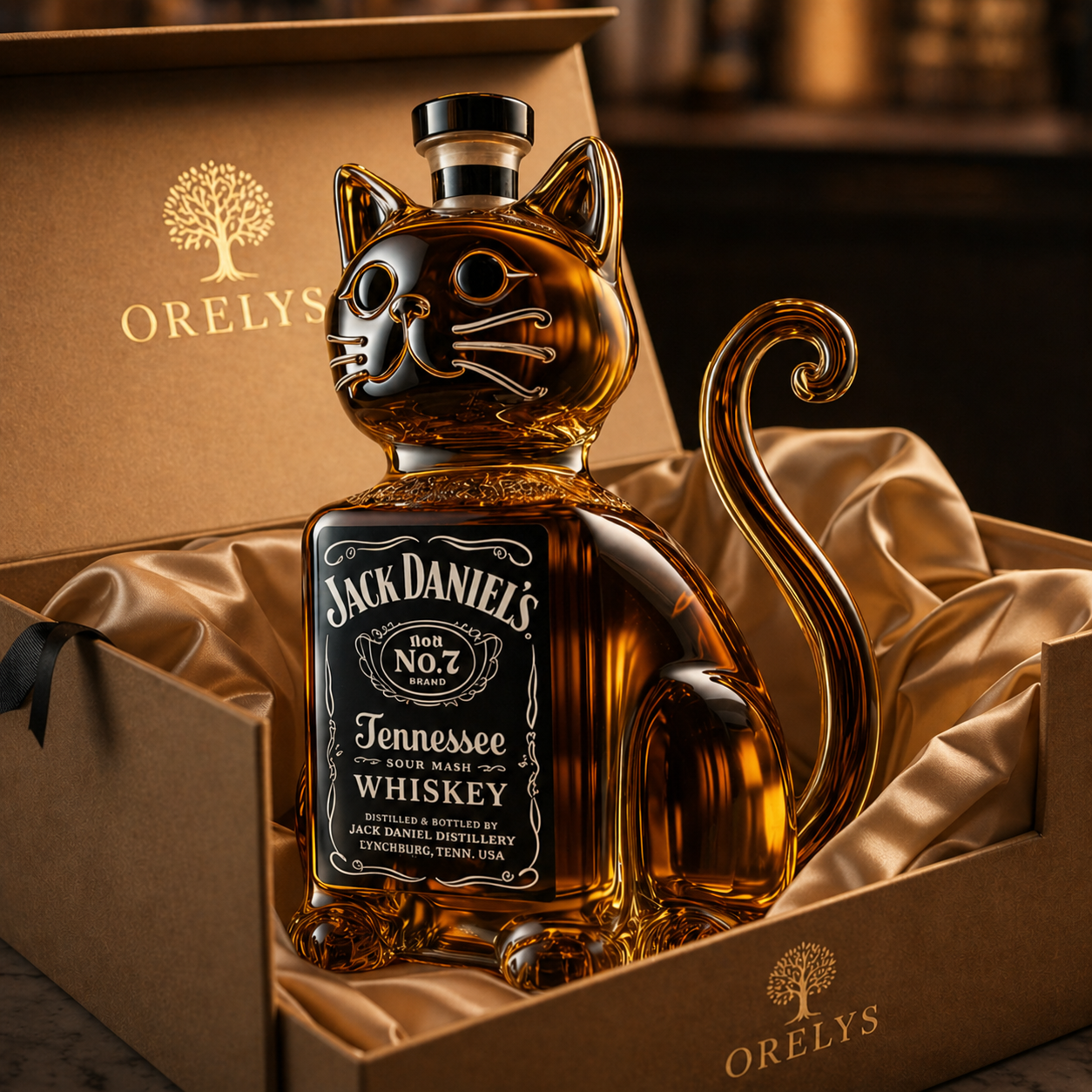 Bouteilles de whisky Gato