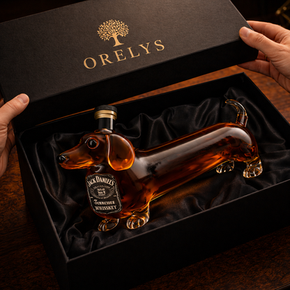 Botella de whisky Salchicha