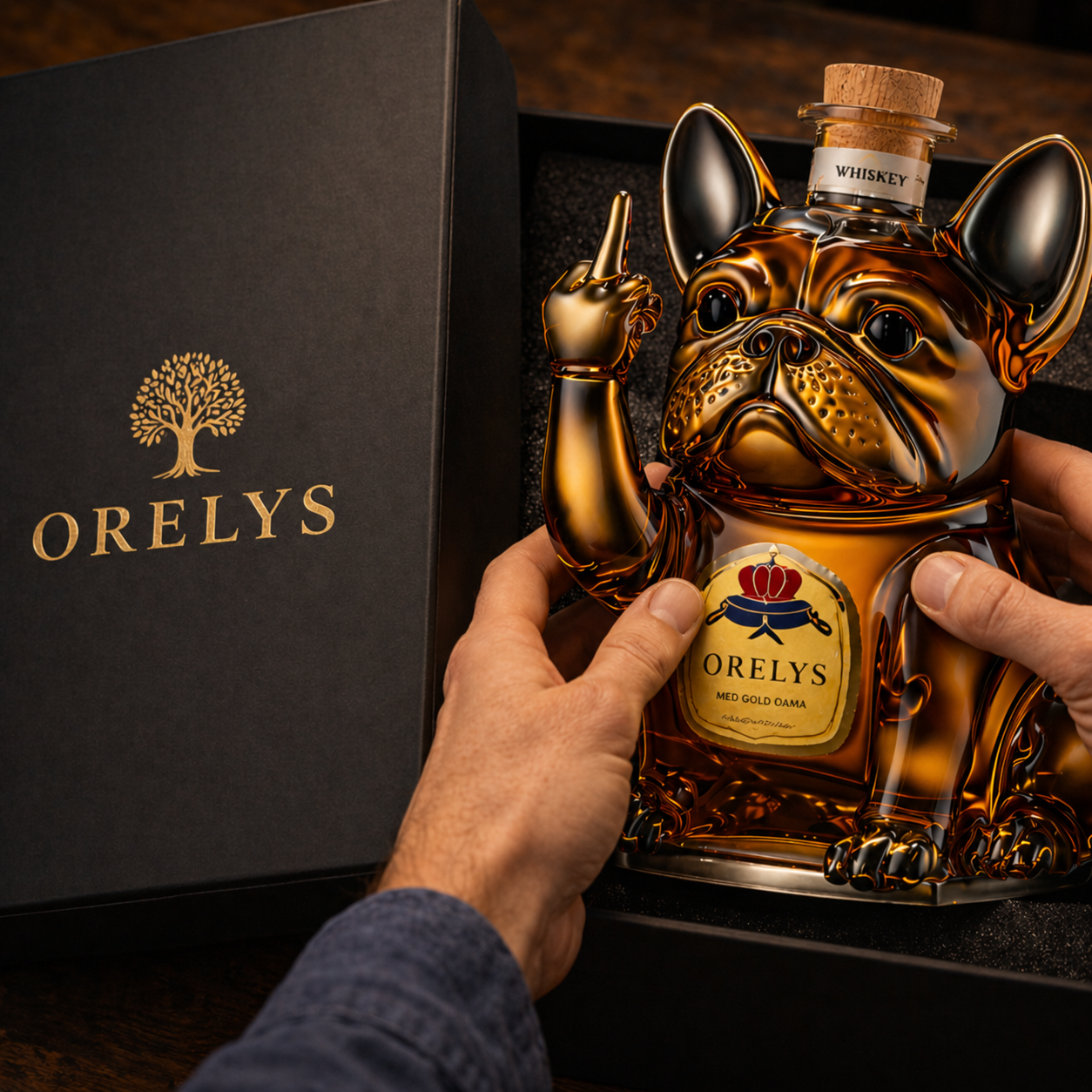 Bouteilles de whisky Perro