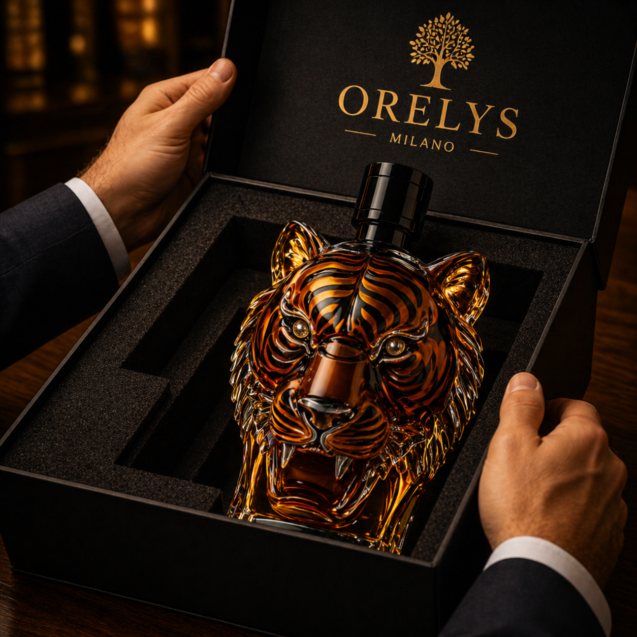 Botellas de whisky Tigre