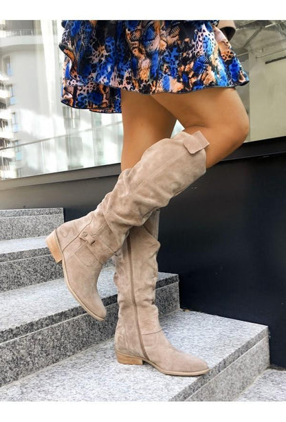 Zavira | Élégantes et Chaleureuses Bottes en Daim pour Femmes