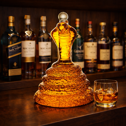 Botella de whisky Cobra