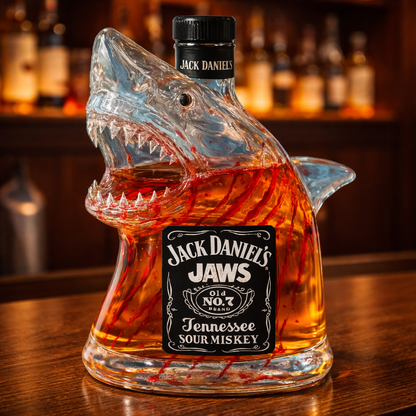 Botellas de whisky Tiburón