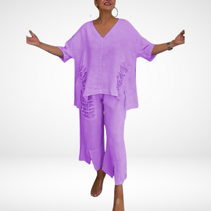 Ensemble d'été chic à deux pièces Briella™