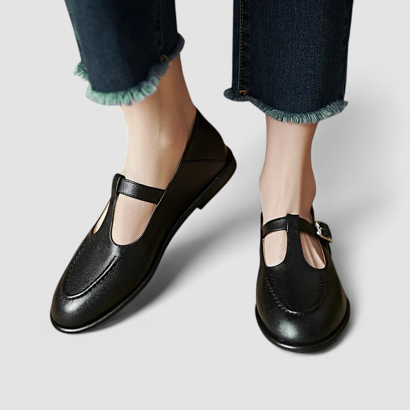 Camila | Chaussures Mary Jane Orthopédiques à Talon Bas