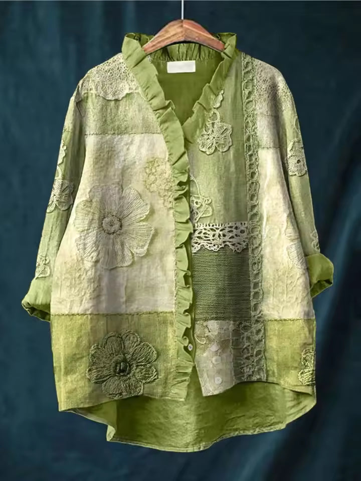 Blouse au caractère apaisant