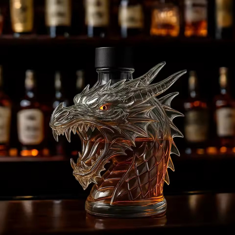 Botellas de whisky Dragón
