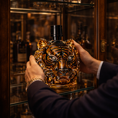 Botellas de whisky Tigre