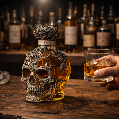 Botella de whisky Rey Muerto