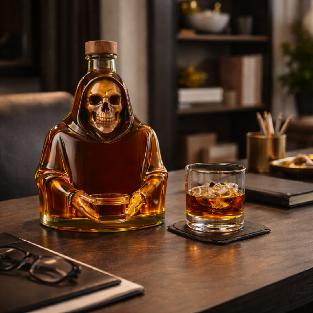Botella de Whisky Muerte