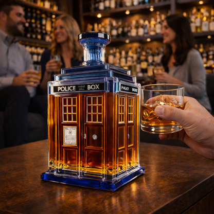 Botellas de whisky Policia