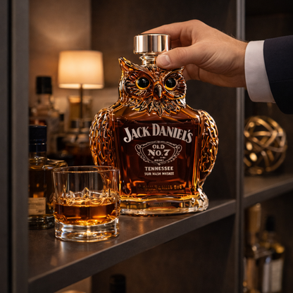 Bouteilles de whisky - Édition « Chouettes »