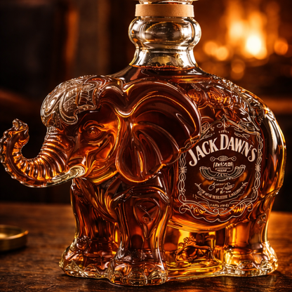 Botella de whisky Jack Daniel's  Elefante
