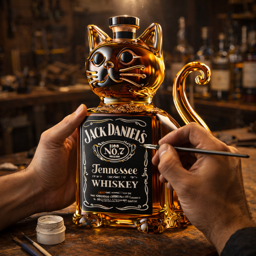 Bouteilles de whisky Gato