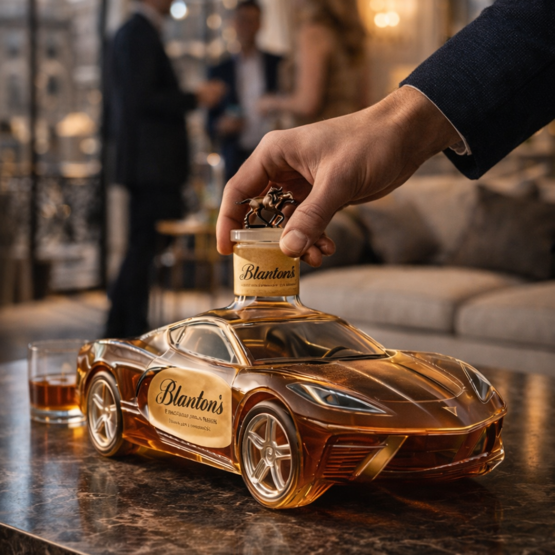 Botella de whisky Corvette