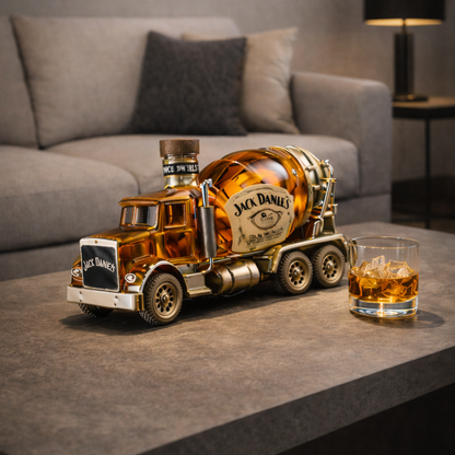 Bouteilles de whisky Jack Daniel's Camion