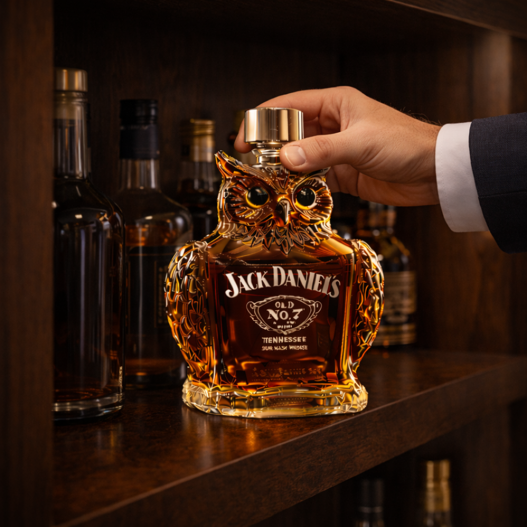 Bouteilles de whisky - Édition « Chouettes »