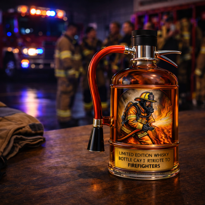 Botellas de whisky Extintor
