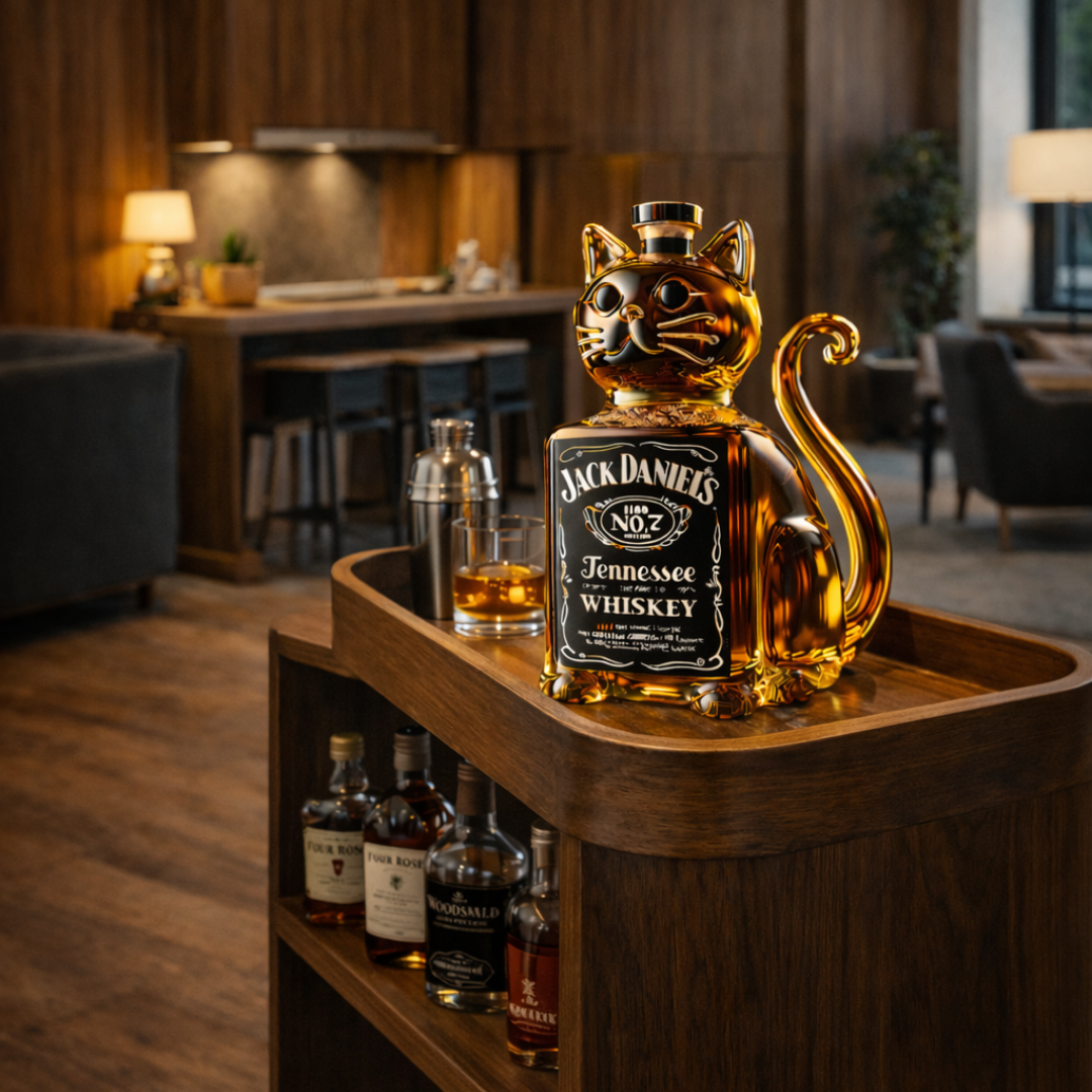 Bouteilles de whisky Gato