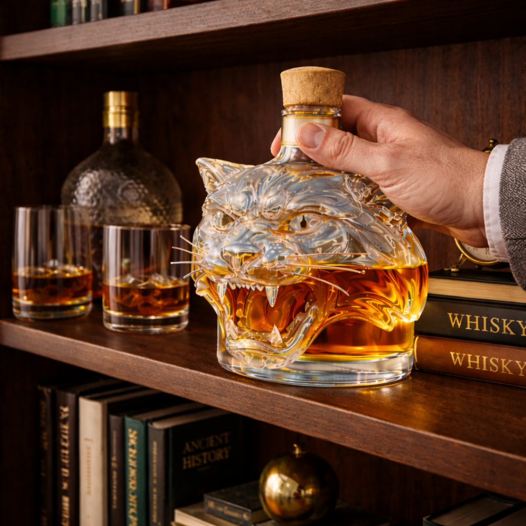 Botellas de whisky Jaguar