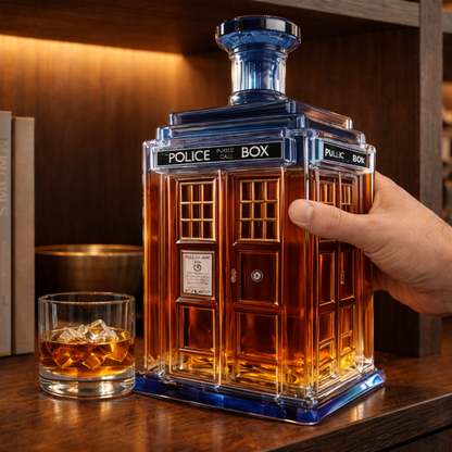 Botellas de whisky Policia