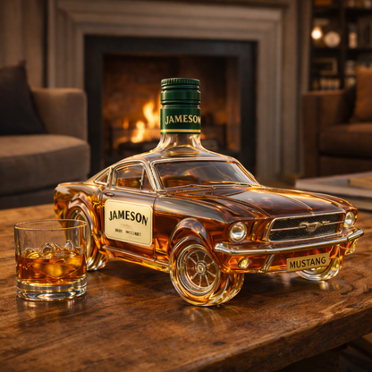 Bouteille de whisky Mustang